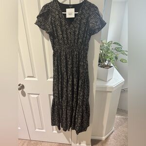 Wishlist Black and White Maxi Dress